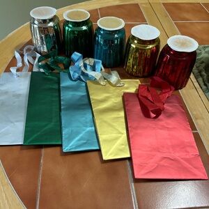 Candles Set of 5 W/Bags